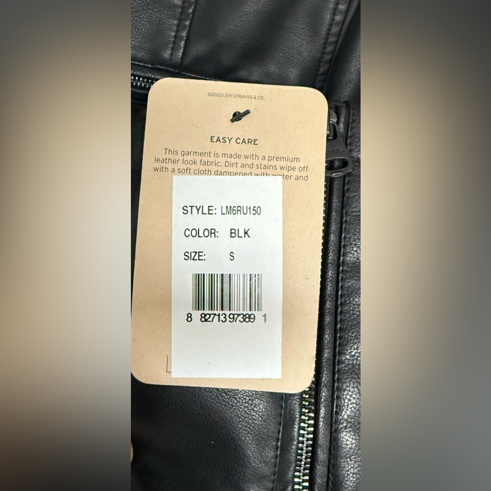 Levi's Men's Hooded Racer Jacket Size Small - Picture 7 of 9
